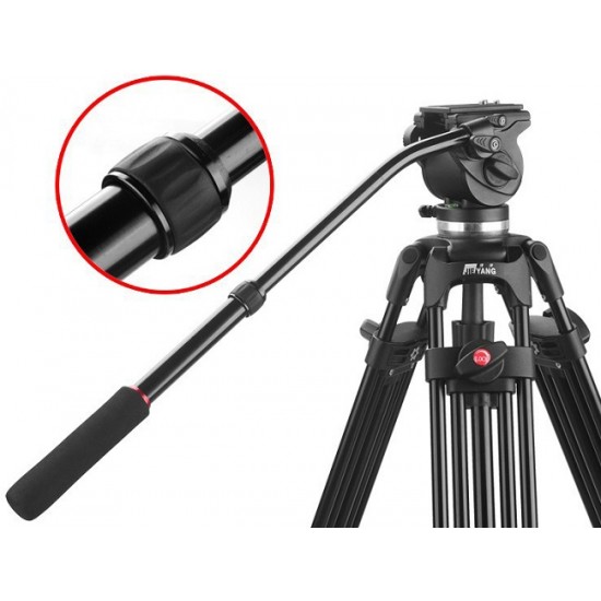 Jieyang JY0606B Video Tripod 185cm 0606 Kafa ile